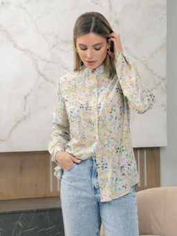 02-1295 Блуза - Вишня фото 2