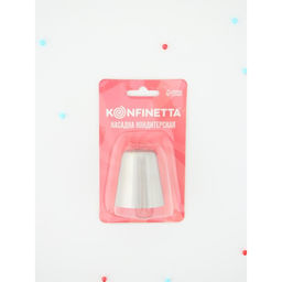 Насадка кондитерская KONFINETTA Роза 10 лепестков пышная, d=3.7 см, выход d=2 см, нержавеющая сталь  фото 4