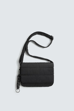 QUILTED NYLON CROSSBODY BAG - Zara фото 3