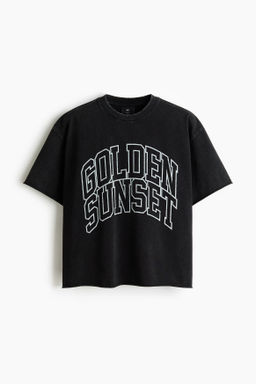 Camiseta boxy Oversized Fit - H&m фото 4