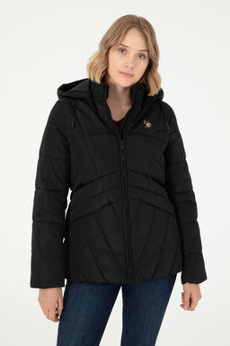 Женское черное пальто - U.s. polo assn фото 3