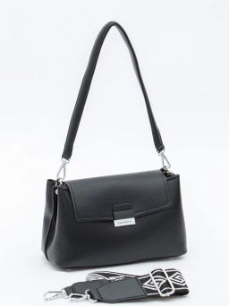 Сумка 58452 black Velina Fabbiano-Safenta