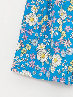 Bisiklet Yaka Desenli Poplin K?z Bebek Elbise - Waikiki фото 3