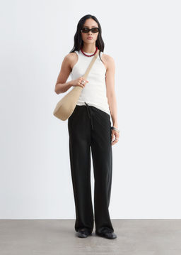 Pantalones de sarga con cord?n de ajuste - H&m фото 4