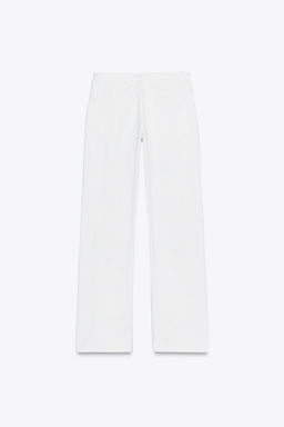 TRF WIDE-LEG LOW-RISE JEANS - Zara фото 51