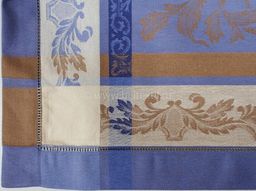 14с27 ЯК Скатерть 84*84 "Волга" цв.синий