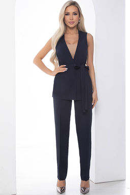 Костюм Первое впечатление (темно-синий) К8141