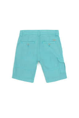 Мятные тканые шорты для мальчика - U.s. polo assn фото 3