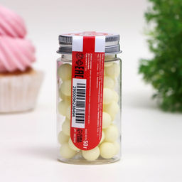 Посыпка кондитерская Шарики, 10 мм, желтый матовый, 50 г - Simaland фото 2