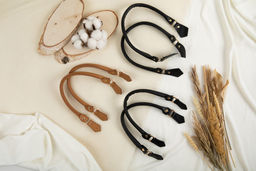 Gamma HA-39 Ручки для сумки 41 см 2 шт. №06 коричневый