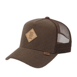 Бейсболка DJINNS арт. HFT Waffle Cord (коричневый)