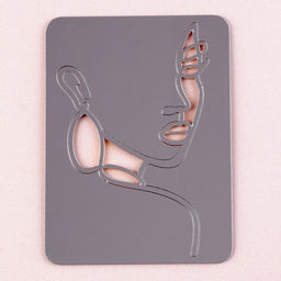 Украшение для торта Девушка с серьгой, цвет золото - Страна карнавалия фото 3