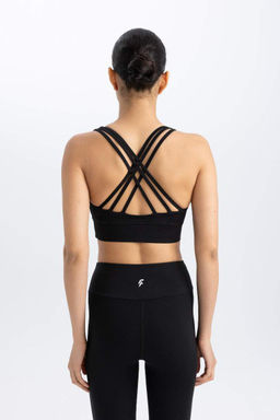 Спортивный бюстгальтер DeFactoFit с круглым вырезом  фото 9