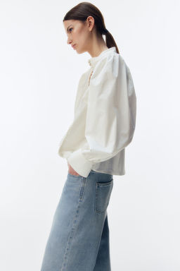 Blusa con ribetes de picot - H&m фото 5