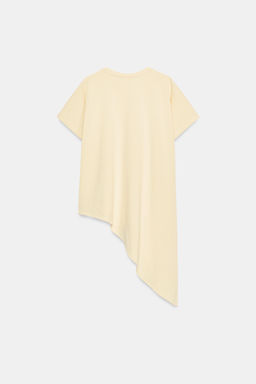 CAMISETA ASIM?TRICA MANGA CORTA / Vainilla - Zara фото 7
