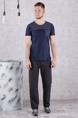 Брюки спортивные 
 3.MM110A-серый