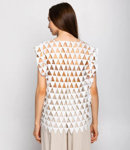 Топ #КТ905 (10), белый