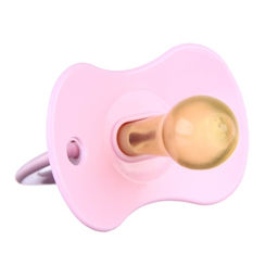 Соска - пустышка латексная классическая Крошка Я «Балерина», от 3 мес., розовый