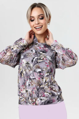 Блузка женская 7049-27/06/Кремовый, розовый - Rise фото 13