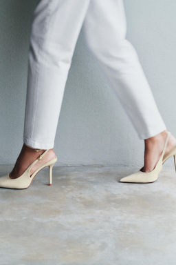 BUCKLE SLINGBACK SHOES - Zara фото 8