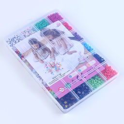 Набор для создания украшений, 24 вида бусин