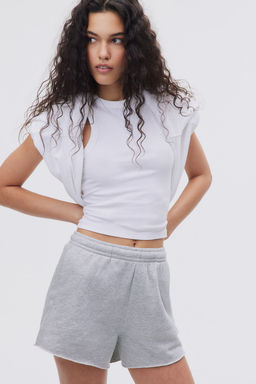 Pantalon corto en sudadera