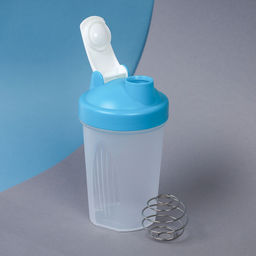 Бутылка/Шейкер SMALLHERO SHS-400 синяя, для спортивного питания 400ML/уп80 - Галеонтрейд фото 2