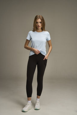 Легинсы укороченные Черный ANTA PRO Tight Ankle Pants