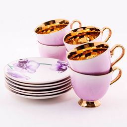 60314 Чайный/наб 12пр 200мл фарфор ПРЕМИУМ LR (х6) "MAYER & BOCH"