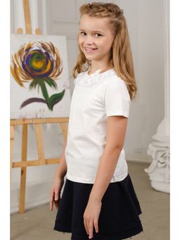 Блузка белый 181231101а - Nota bene фото 21