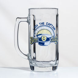 Кружка для пива Luminarc Гамбург. Капитан, 330 мл, стекло, рисунок МИКС