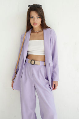 9619 Костюм брючный лавандовый - Martichelli фото 8