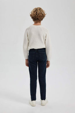 Джинсовые брюки узкого кроя для мальчиков скинни - Defacto фото 10