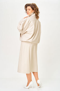 Куртка Anastasia Mak 1322 бежево-жемчужный