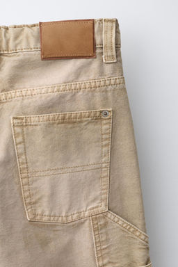 PANTAL?N CANVAS WIDE LEG / Crudo - Zara фото 5