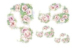 To-Do бумага рисовая Carta di Riso 50 x 70 см 10 шт. СК/Распродажа 91987 Розы