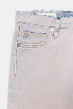 BERMUDA DENIM TRF TIRO MEDIO / Malva - Zara фото 8