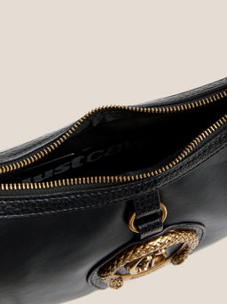 Женская сумка на плечо JUST CAVALLI ASCOT W/FRINGES Артикул 4450874, черный  фото 4