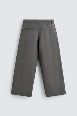 PANTAL?N FLUIDO PLIEGUES / Gris topo - Zara фото 7