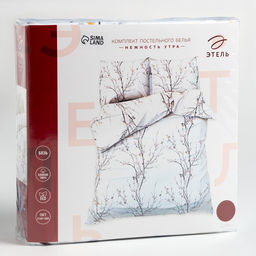 Постельное бельё Этель 1.5сп Нежность утра 143х215 см, 150х214 см, 70х70 см-2 шт, 100% хлопок, бязь, 125 г/м2  фото 5