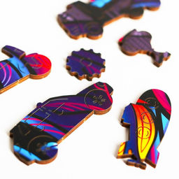 Пазлы фигурные Огненная гонка - Puzzle фото 6