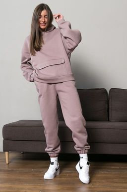 Костюм зимний утепленный из футера с начесом