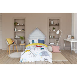 Постельное бельё Этель 1.5 сп Dinoparty 143х215 см, 150х214 см, 50х70 см -1 шт,100% хлопок, бязь  фото 6