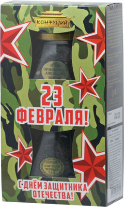 Конфуций. Набор Чайная пара. Сильвер 105 гр. карт.упаковка