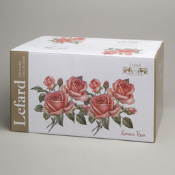 СЕРВИЗ ЧАЙНЫЙ LEFARD КОРЕЙСКАЯ РОЗА НА 6 ПЕР. 14 ПР. фото 10