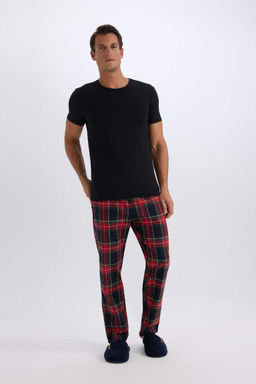 Premium Slim Fit Dar Kesim Bisiklet Yaka K?sa Kollu Modal Ust - Defacto фото 3