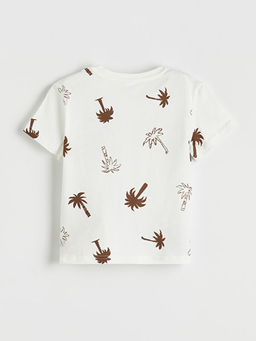 Bask?l? Erkek ?ocuk ?ortlu Pijama Tak?m?