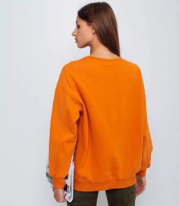 Свитшот #КТF003, терракот