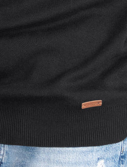 VILATTE / Джемпер двуслойной вязки из мягкой пряжи с хлопком  фото 3