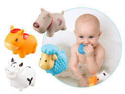 Набор игрушек для ванны Моя ферма 4 шт ROXY-KIDS RRT-810